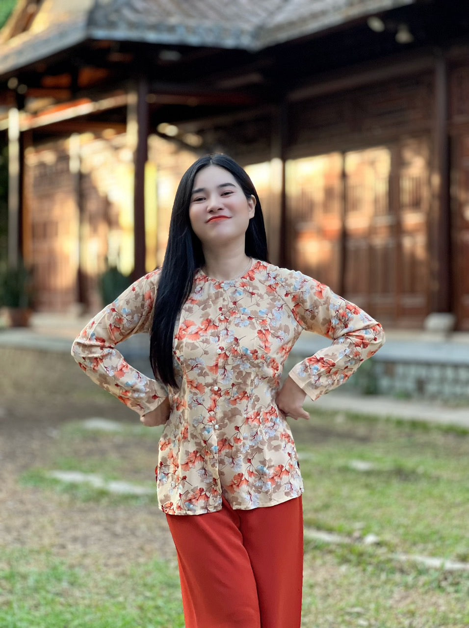 Bà Ba Lụa Mango - Cam
