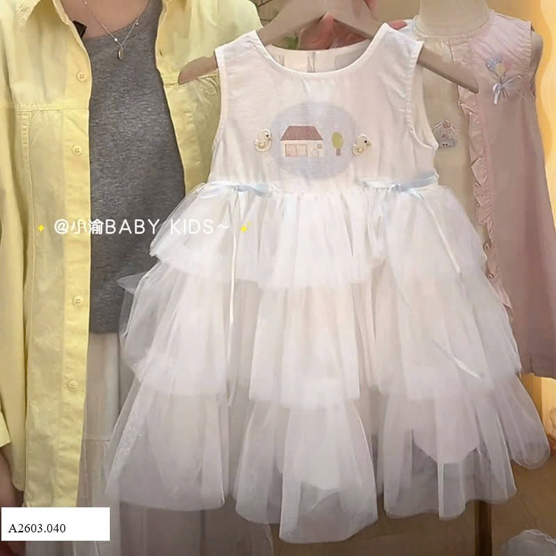 WHITE DUCK HOUSE DRESS