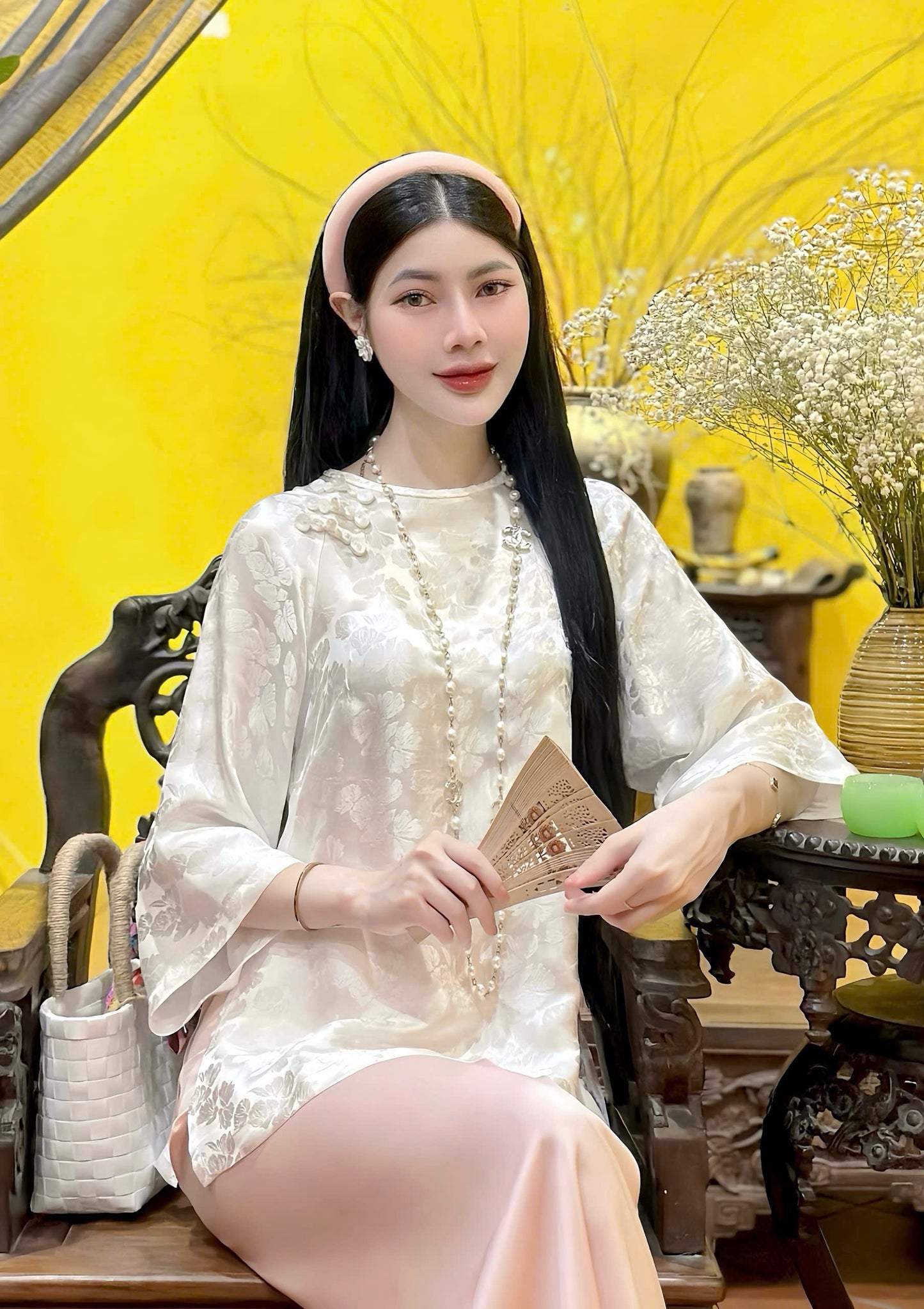 Set Bà Ba Tơ Tằm Phụng Linh