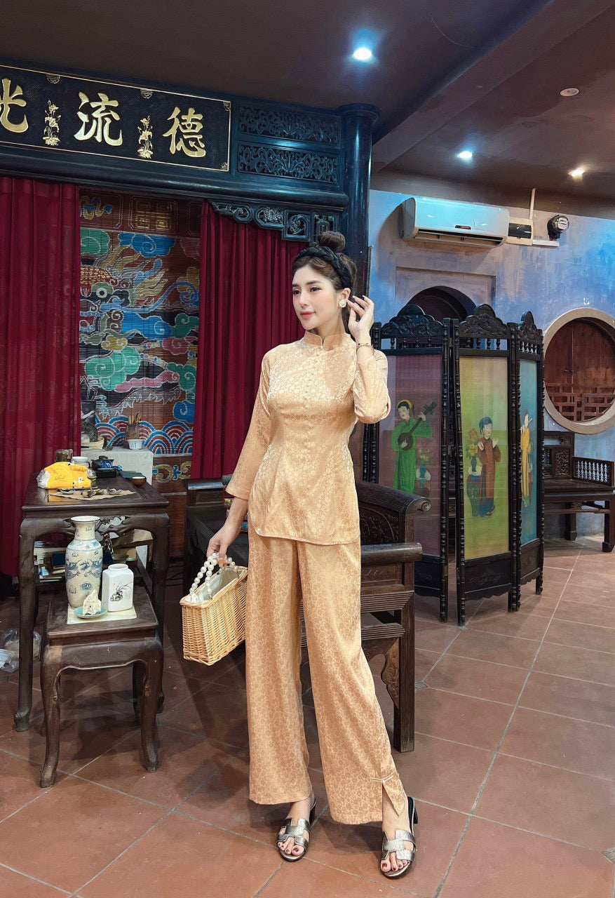 Bà Ba Pháp Phục La Hầu - Nâu