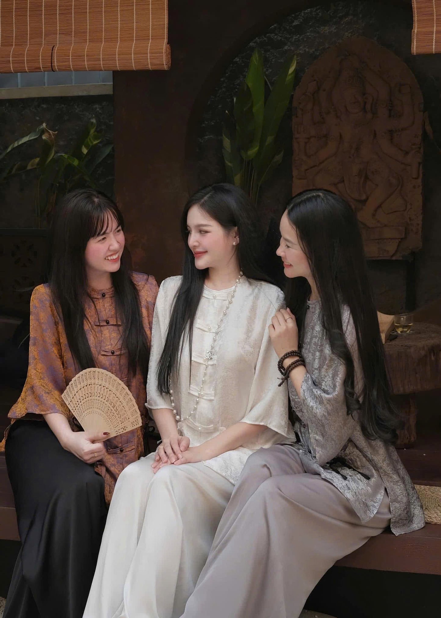 Set Áo Bà Ba Giao Chi (3 màu)