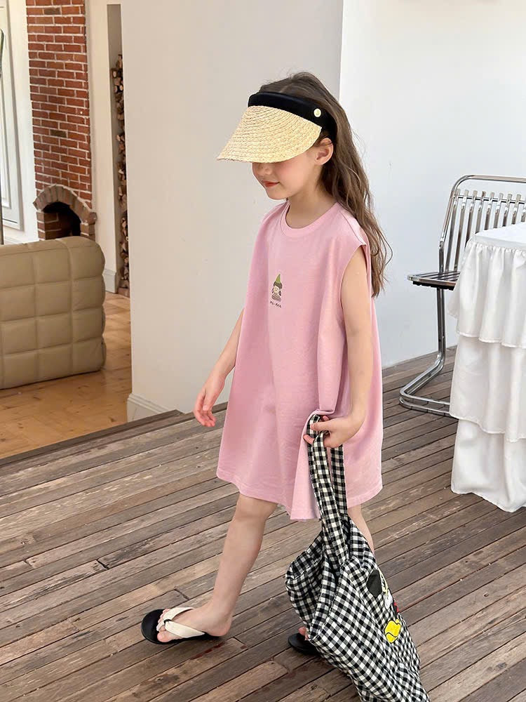 PINK ANT ANT DRESS