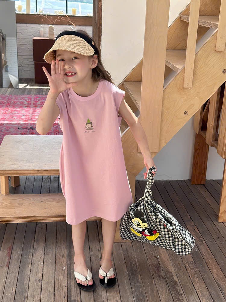 PINK ANT ANT DRESS