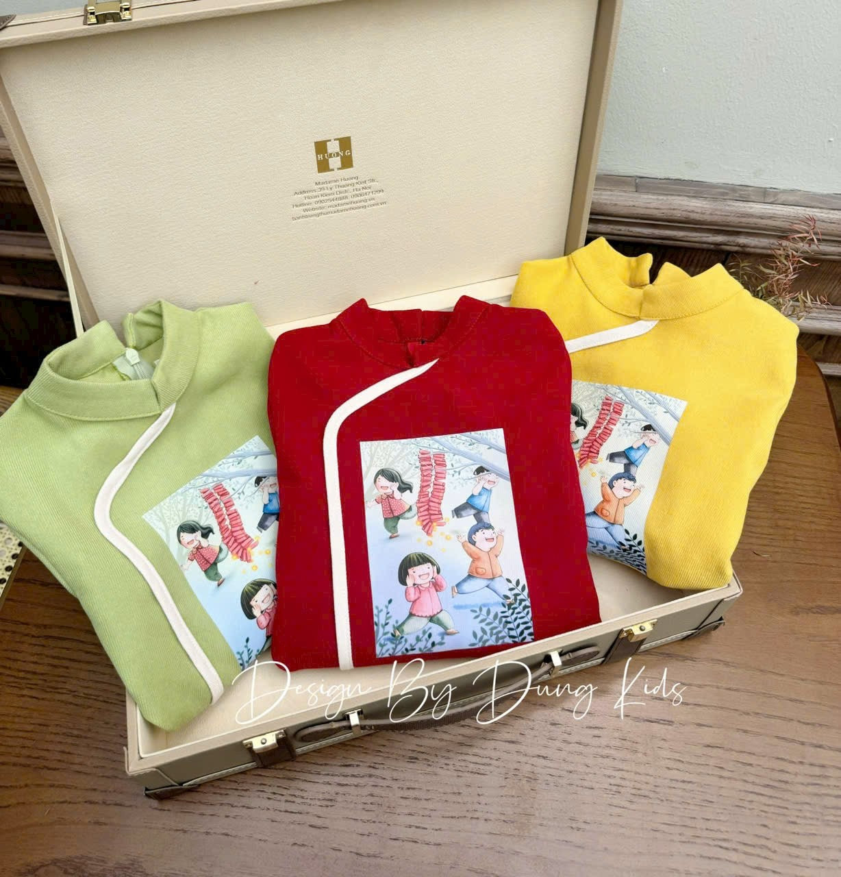 Áo Dài Đồng Dao Bé Trai