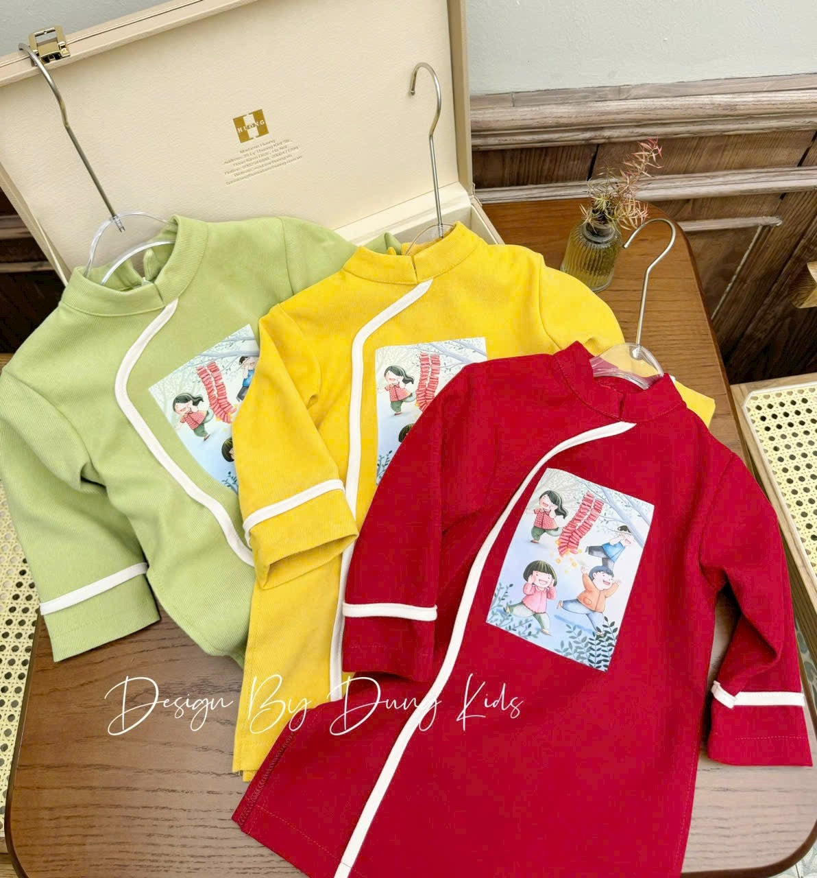 Áo Dài Đồng Dao Bé Trai