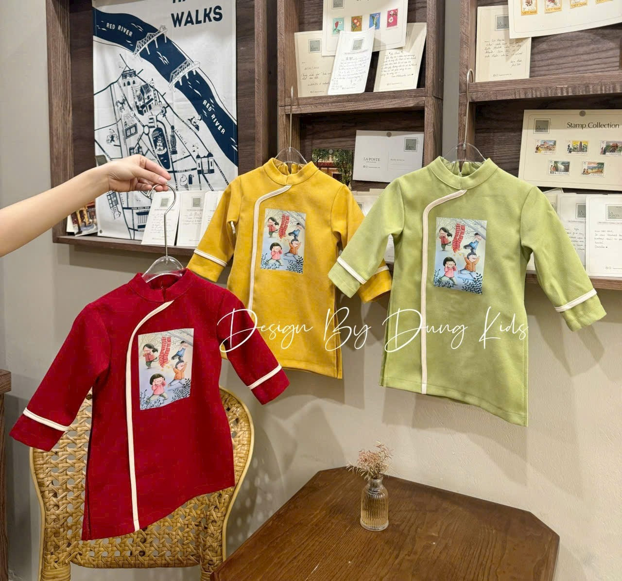 Áo Dài Đồng Dao Bé Trai