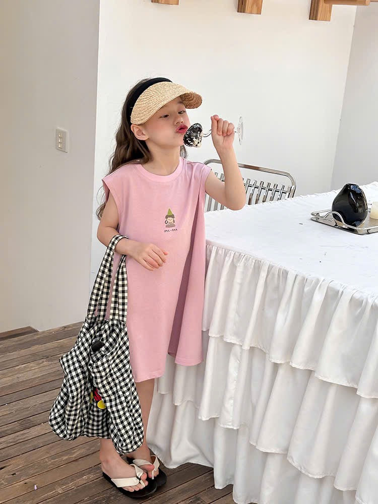 PINK ANT ANT DRESS