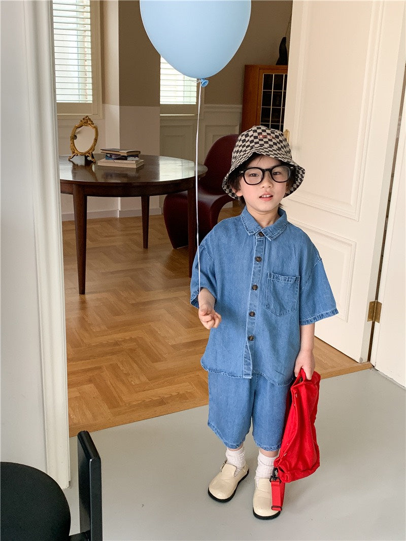 DENIM MATCHING SET