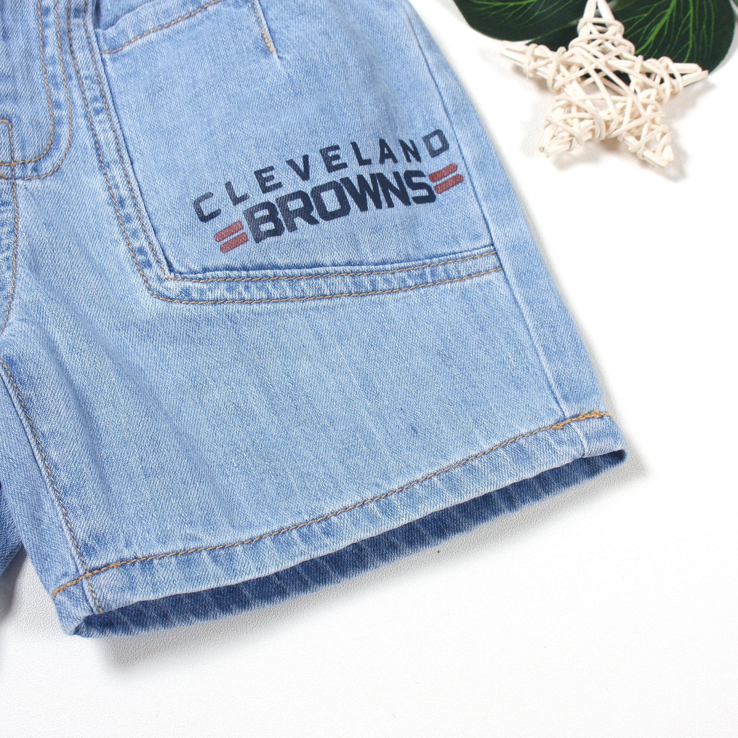 SOFT DENIM SHORTS