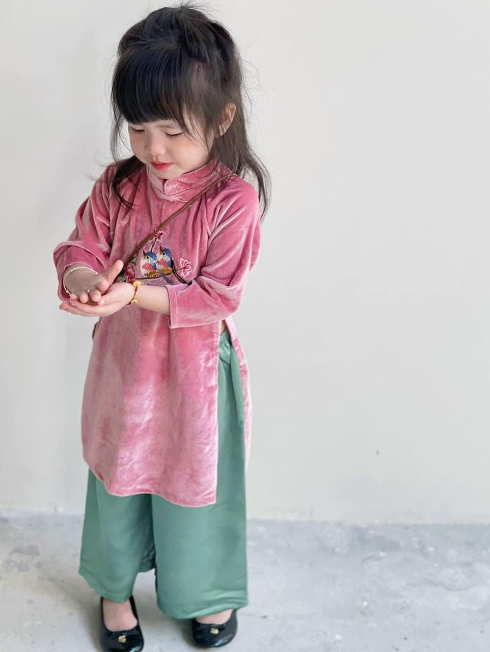 Áo Dài Nhung Yến Linh