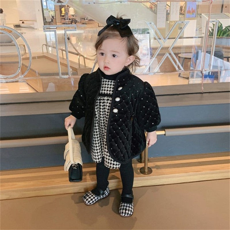 GIRL VELVET JACKET