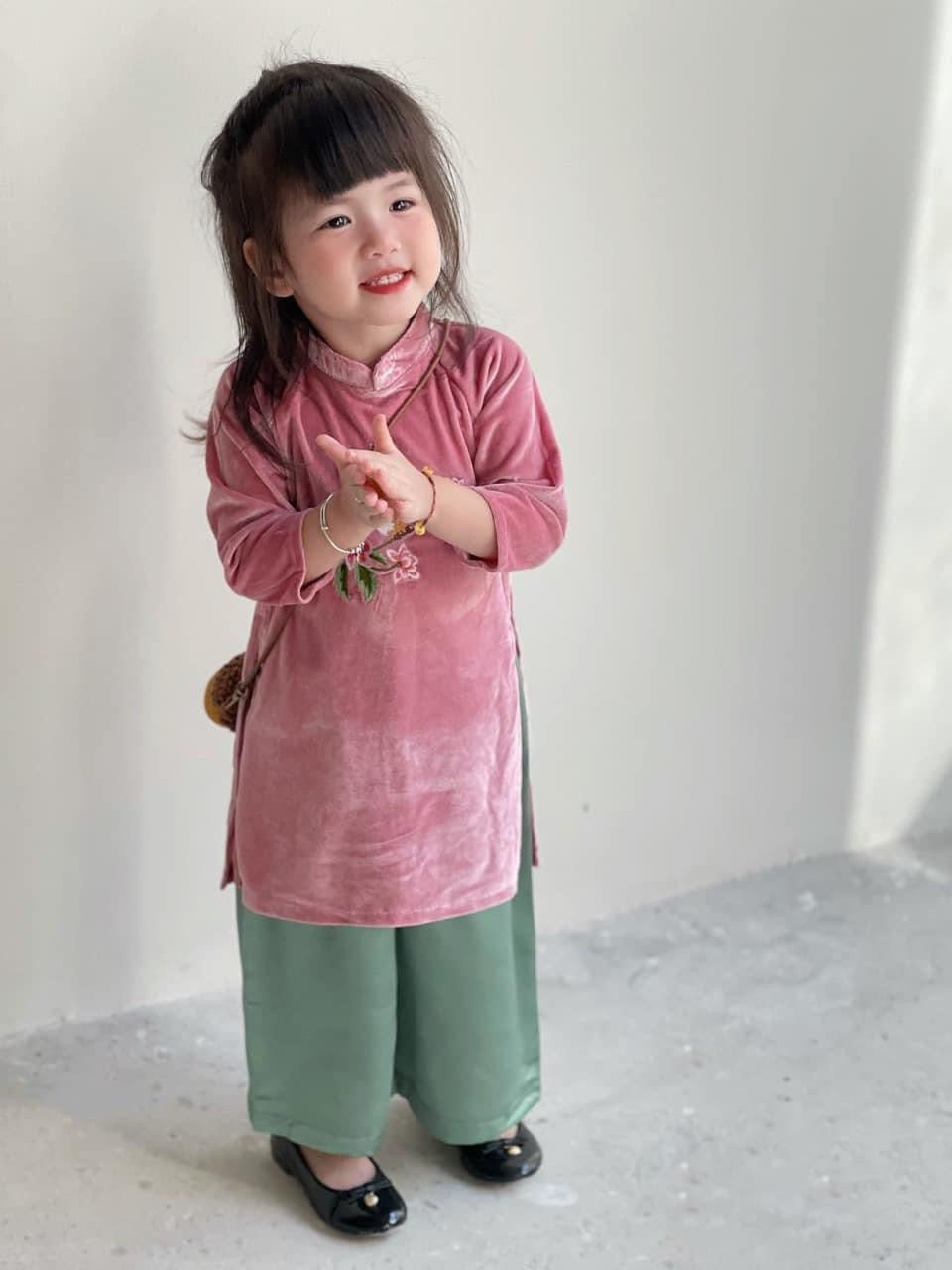 Áo Dài Nhung Yến Linh