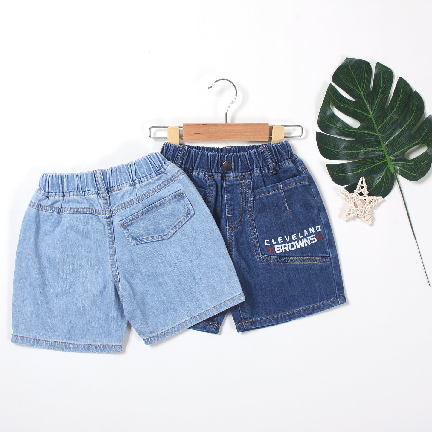 SOFT DENIM SHORTS