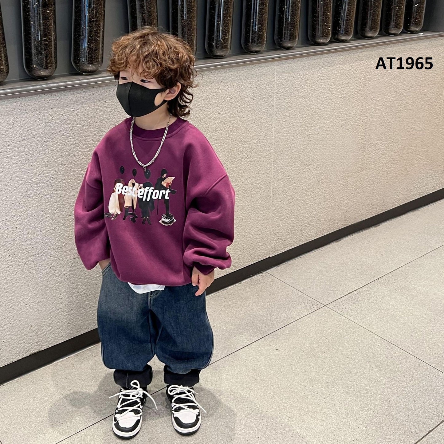 PURPLE TAIRU SWEATER