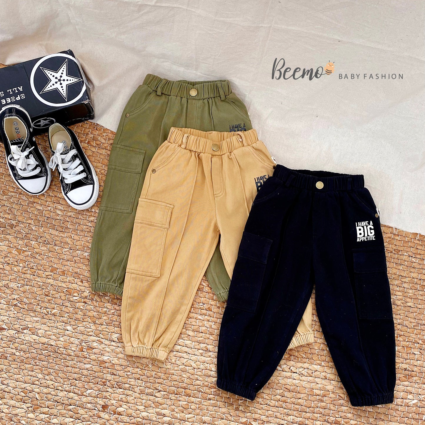 BLACK KHAKI PANT