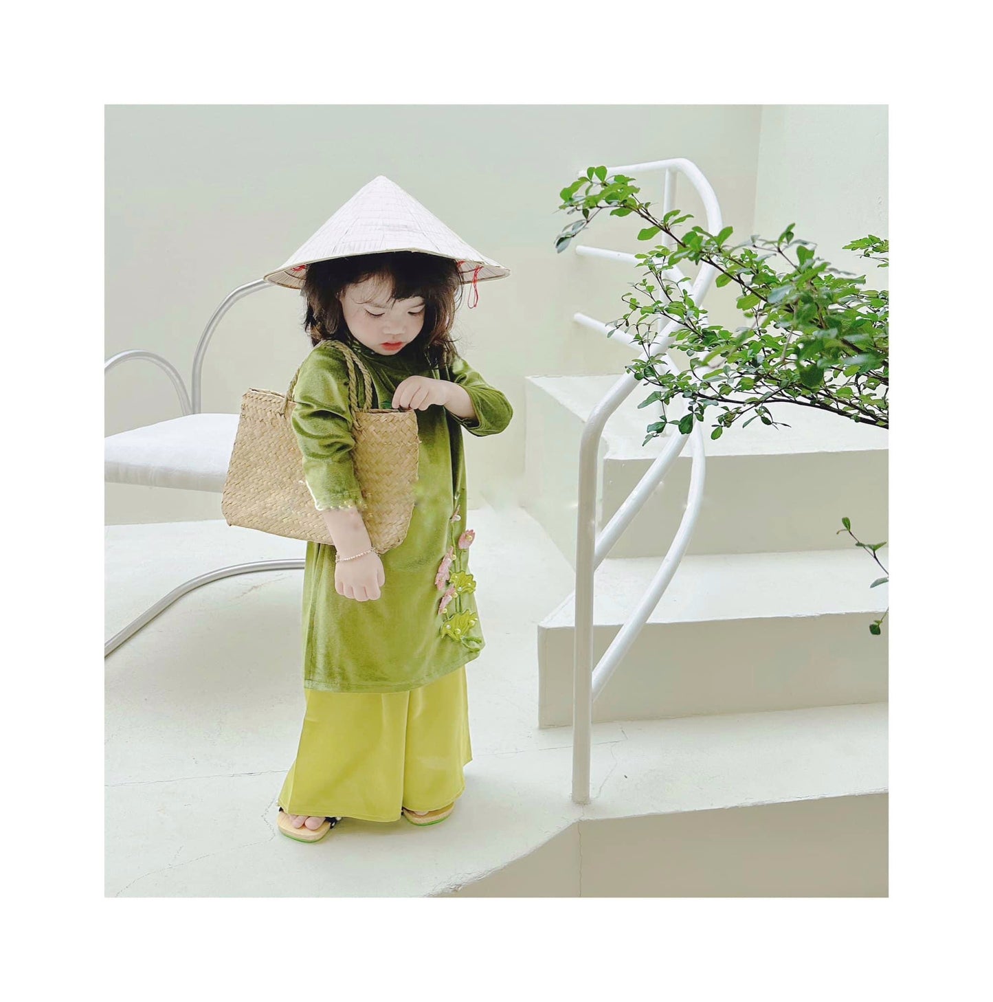 Áo Dài Nhung Diệp Châu