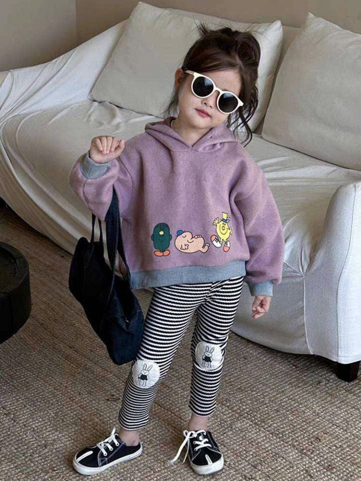 PURPLE HOODIE WITH LEGGING SET