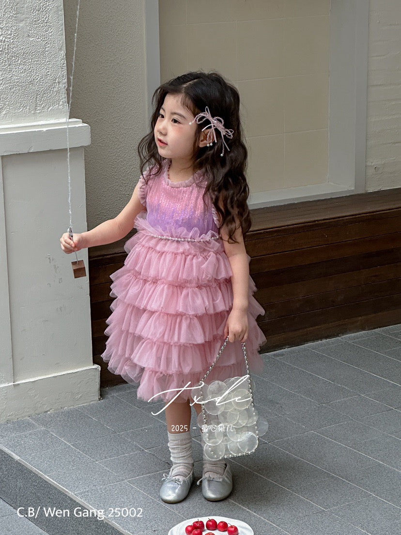 BLING PINK DRESS
