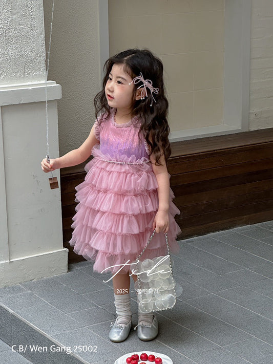 BLING PINK DRESS