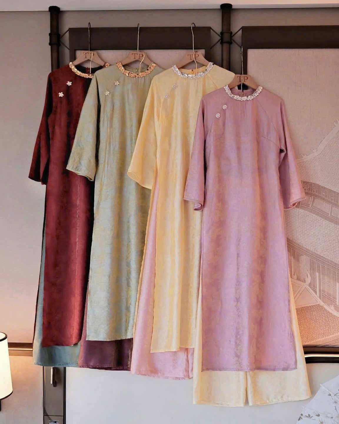 Áo Dài Vân Anh ( 4 màu)