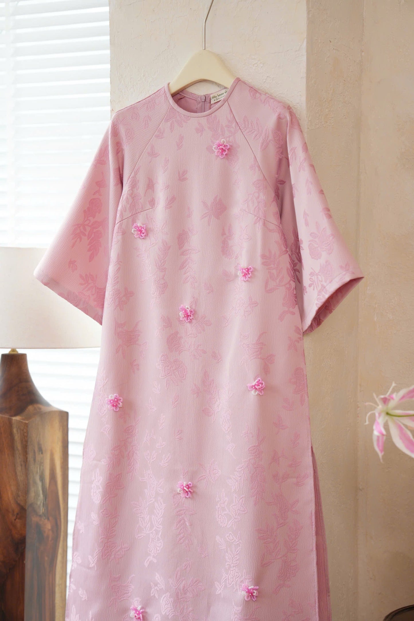 Áo Dài Mẹ Bé Nhi Uyên