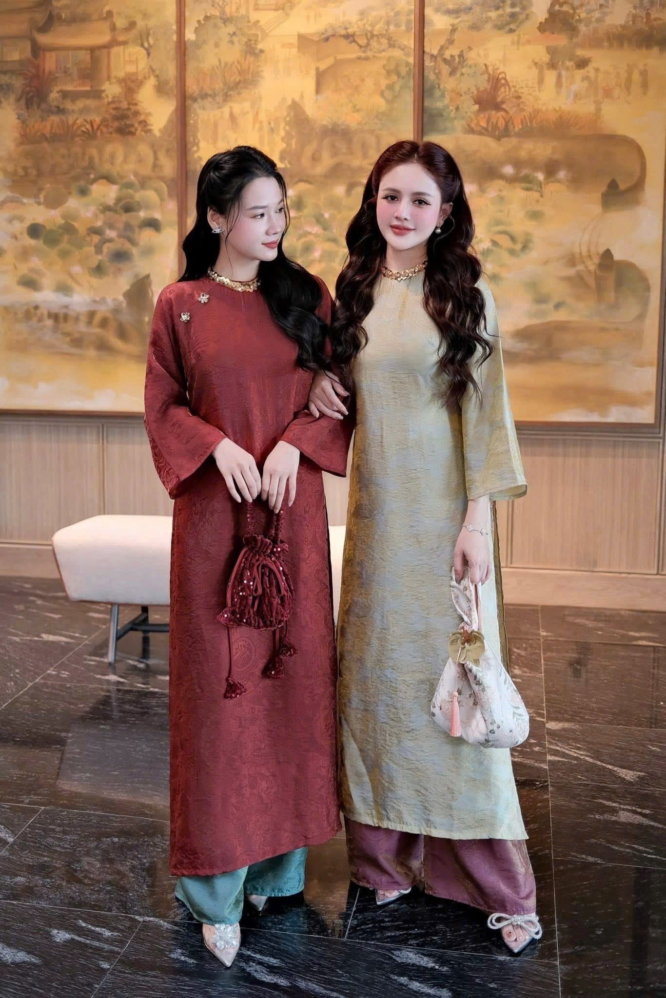 Áo Dài Vân Anh ( 4 màu)