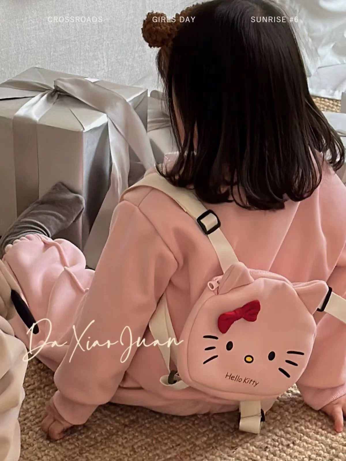 PINK KITTYYY SET WITH BAG