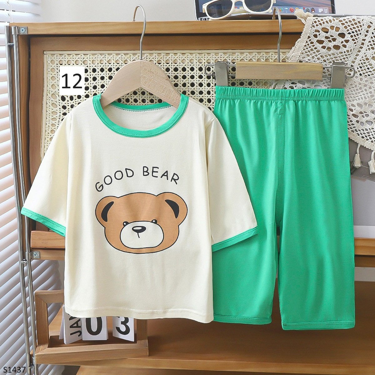 SMILE COLD COTTON PJ SET