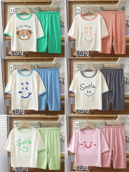 SMILE COLD COTTON PJ SET