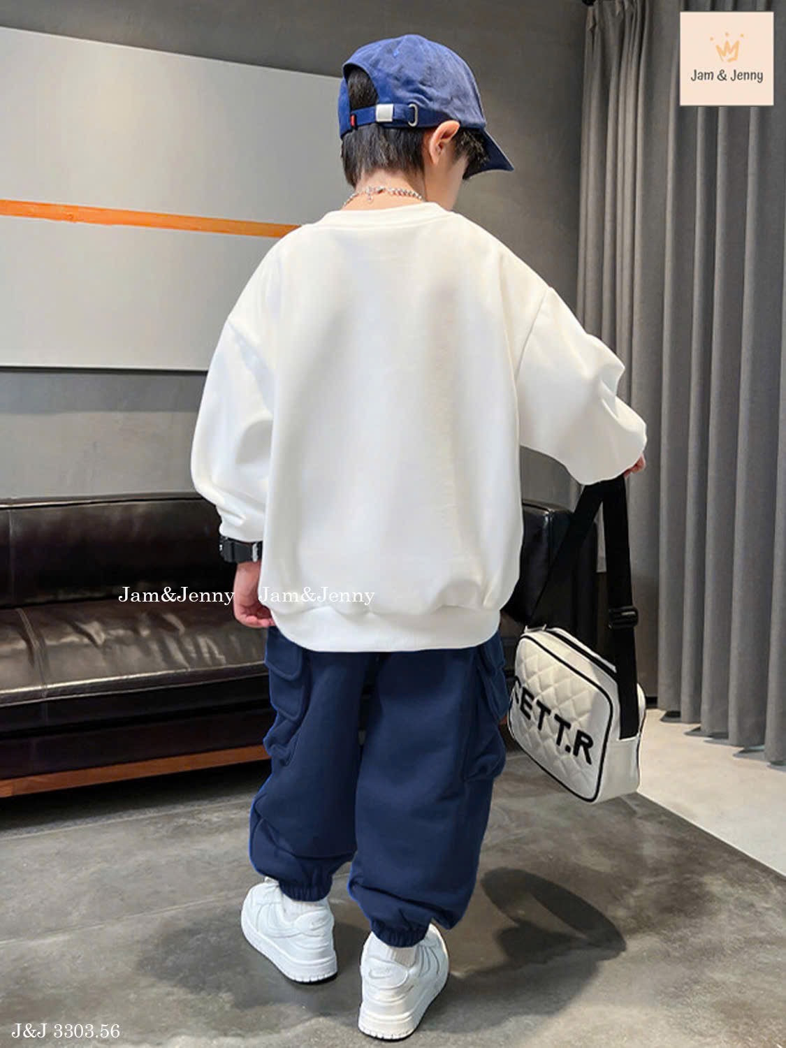 BULE CABYBARA BOY SET