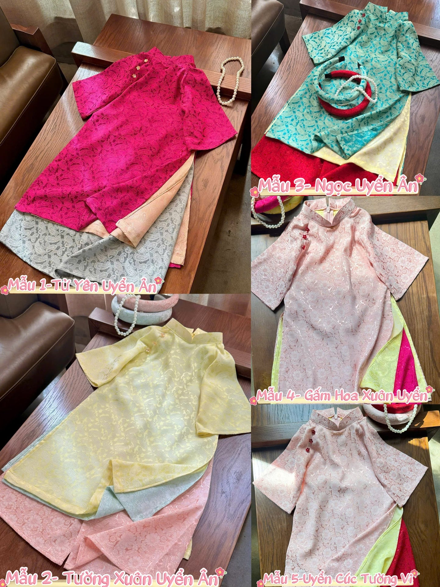 BST Áo Dài Uyển Ân (4 màu)