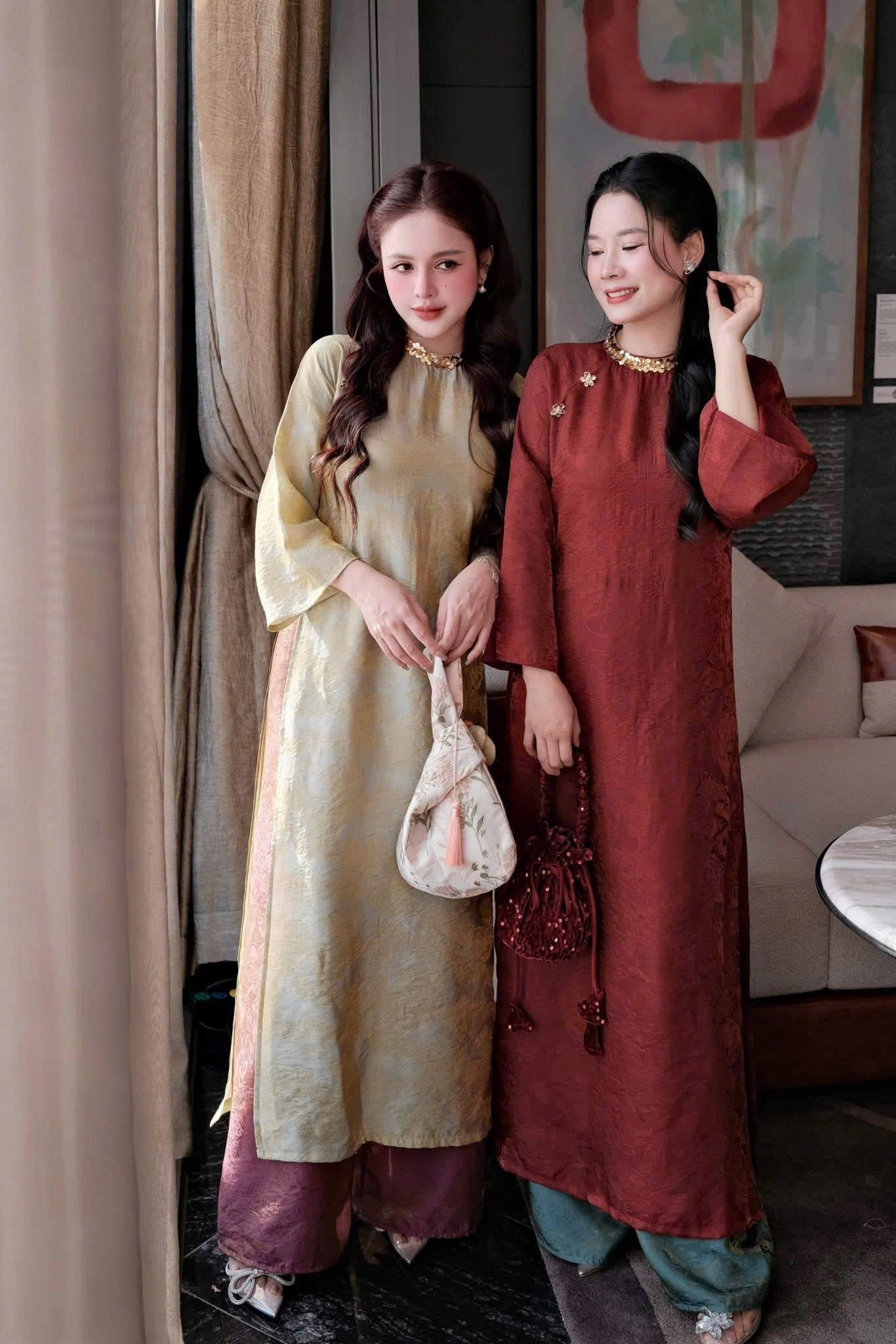 Áo Dài Vân Anh ( 4 màu)