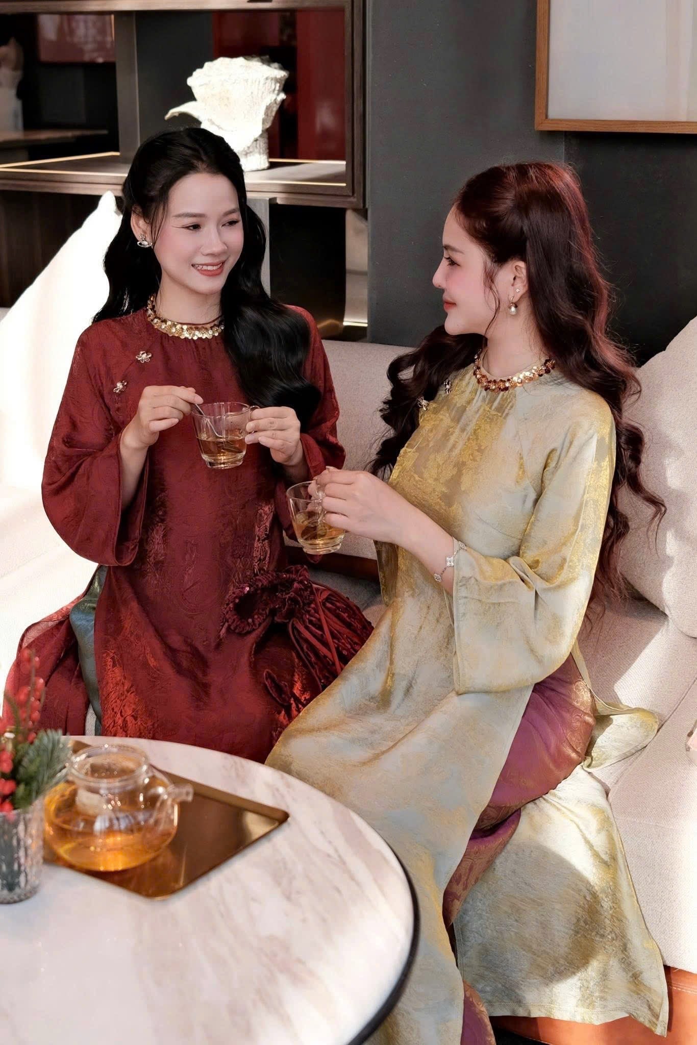 Áo Dài Vân Anh ( 4 màu)