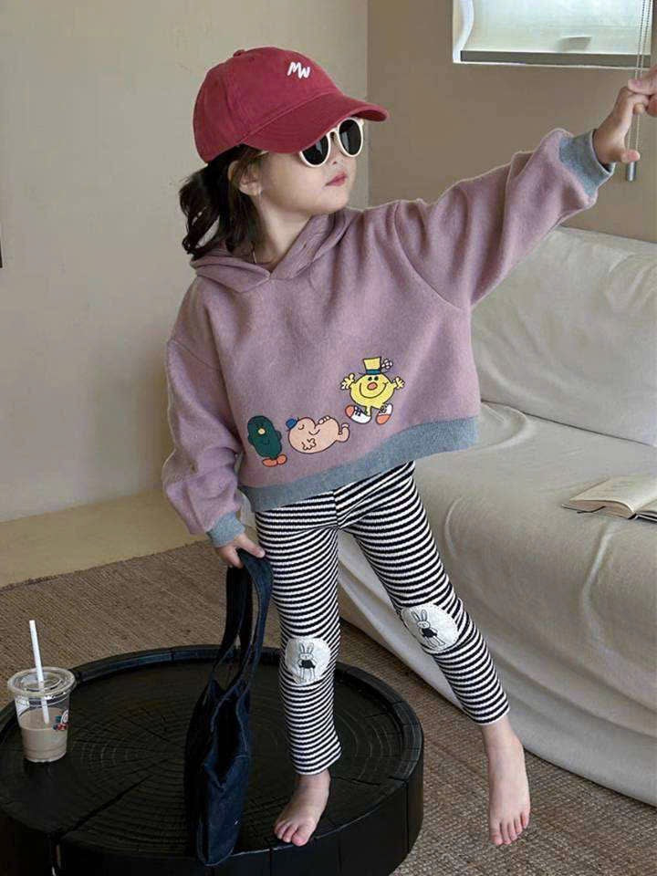 PURPLE HOODIE WITH LEGGING SET