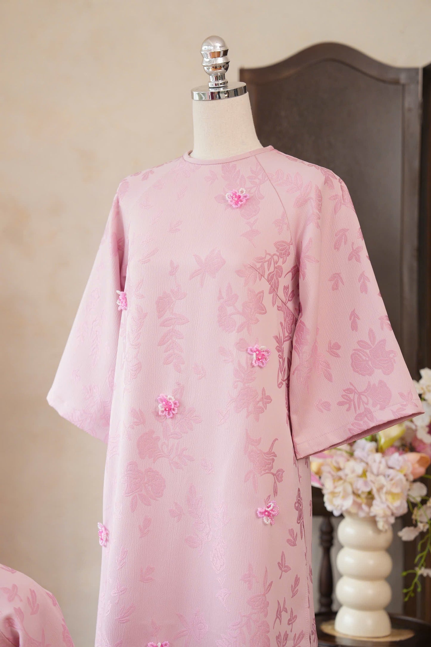 Áo Dài Mẹ Bé Nhi Uyên