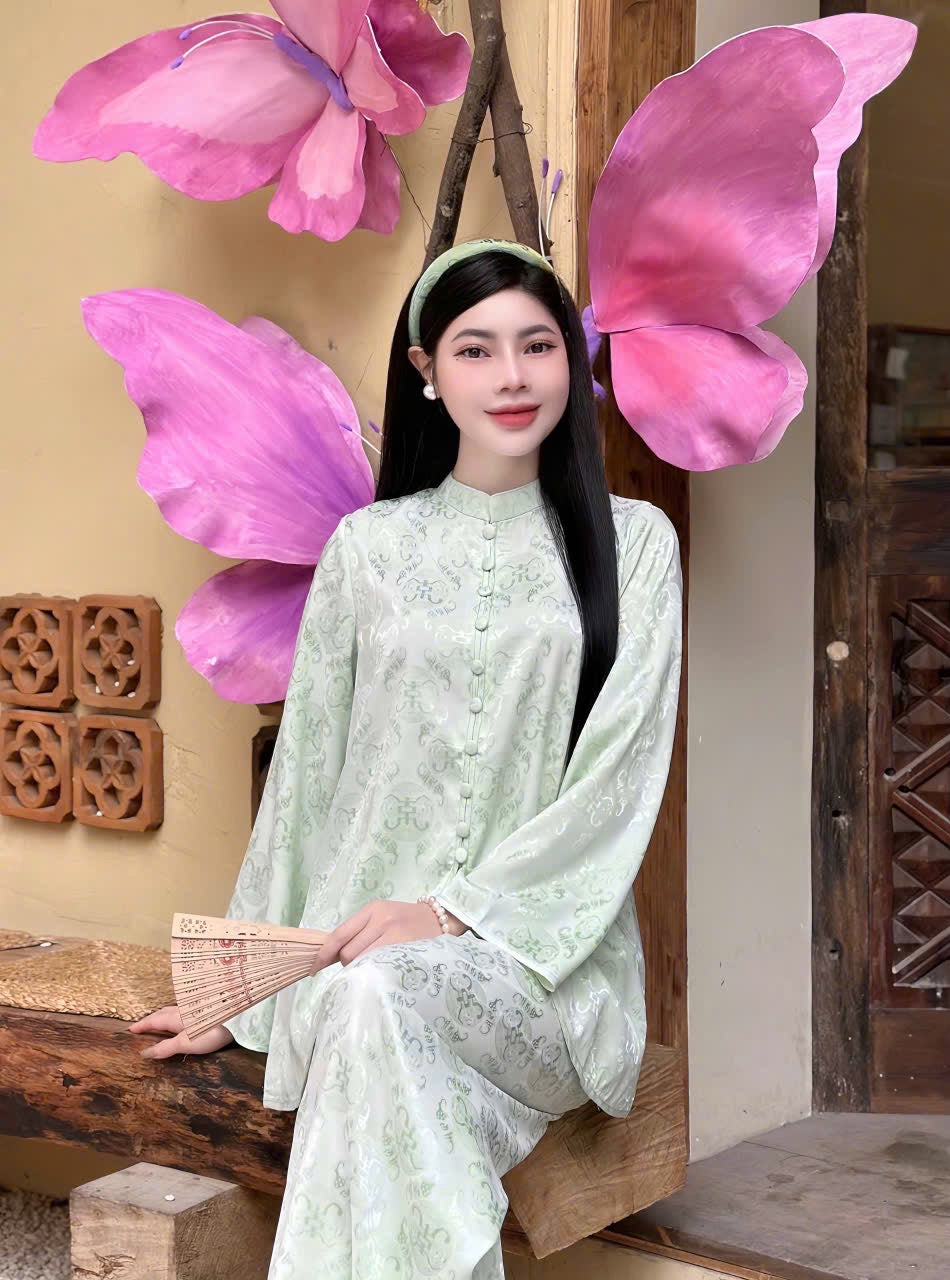 Bà ba Mi Uyên - xanh