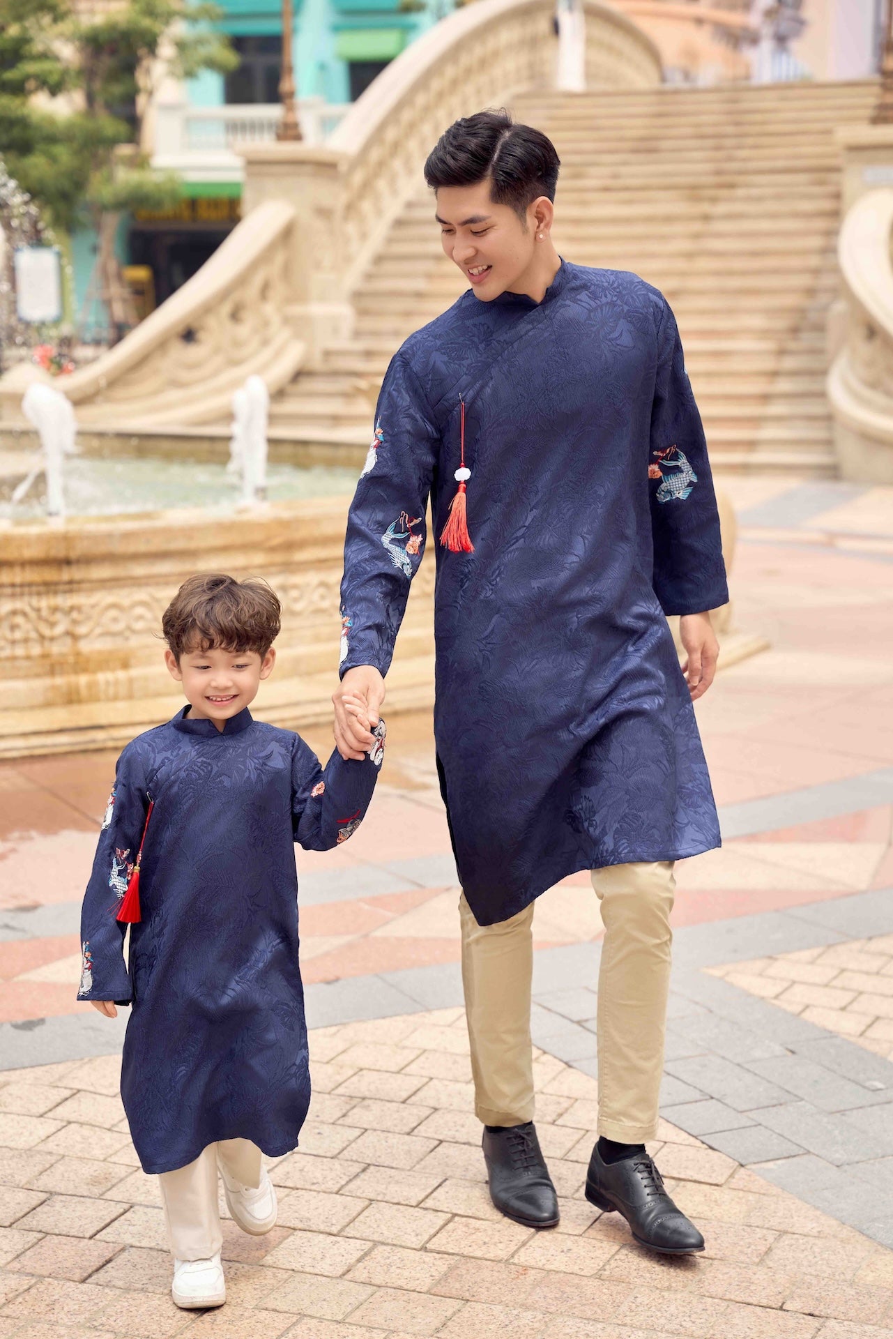 Áo Dài Gia Đình An Khang - M01