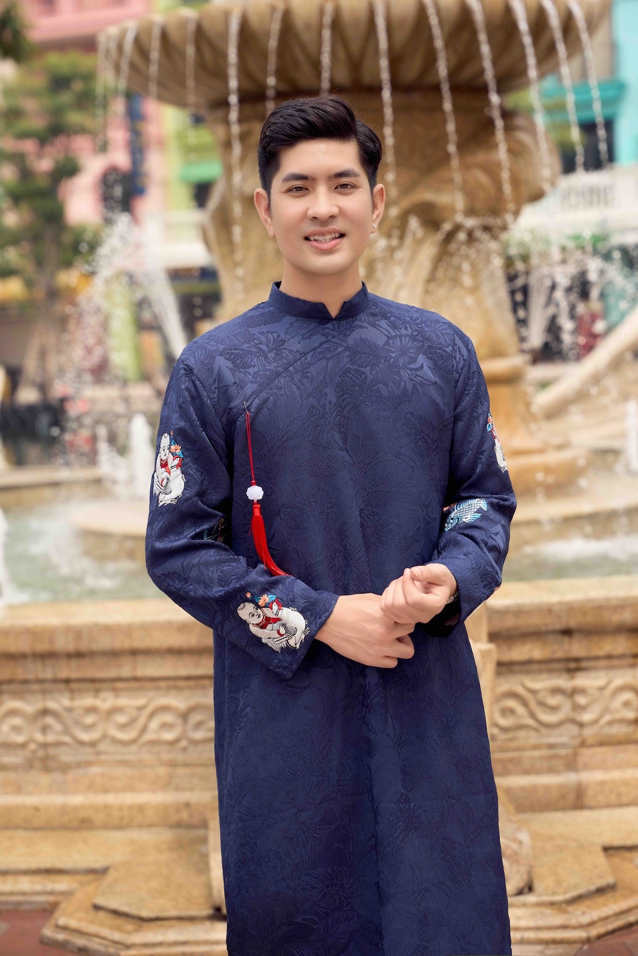 Áo Dài Gia Đình An Khang - M01