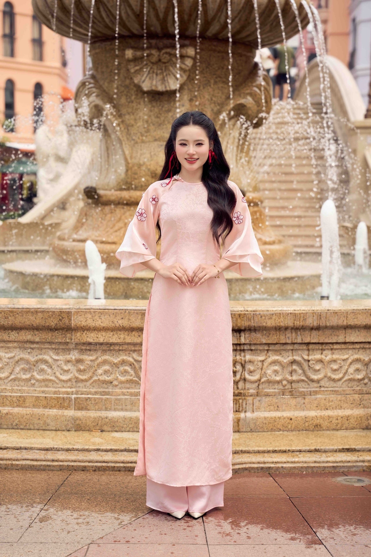 Áo Dài Gia Đình An Khang - M01