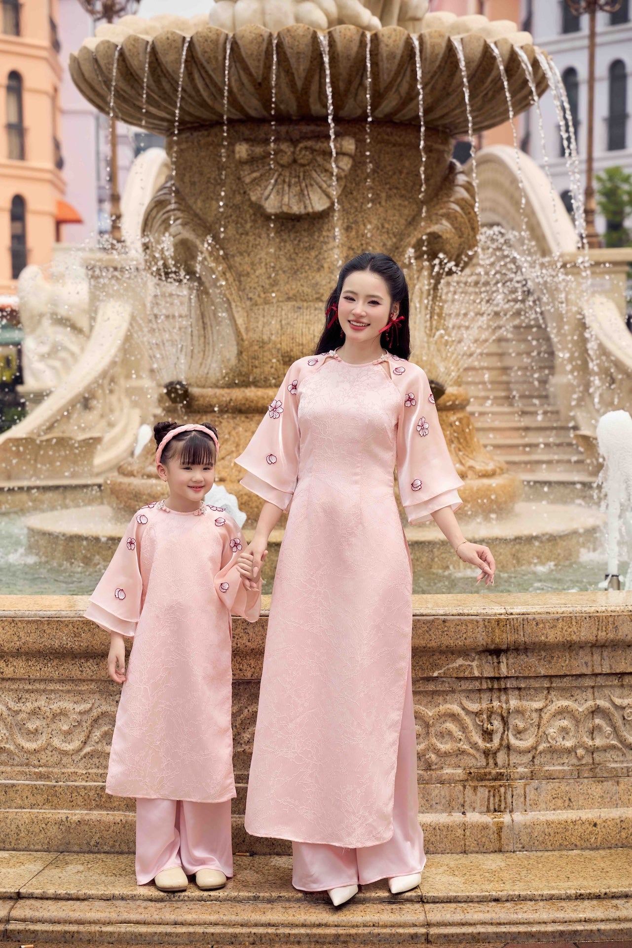 Áo Dài Gia Đình An Khang - M01