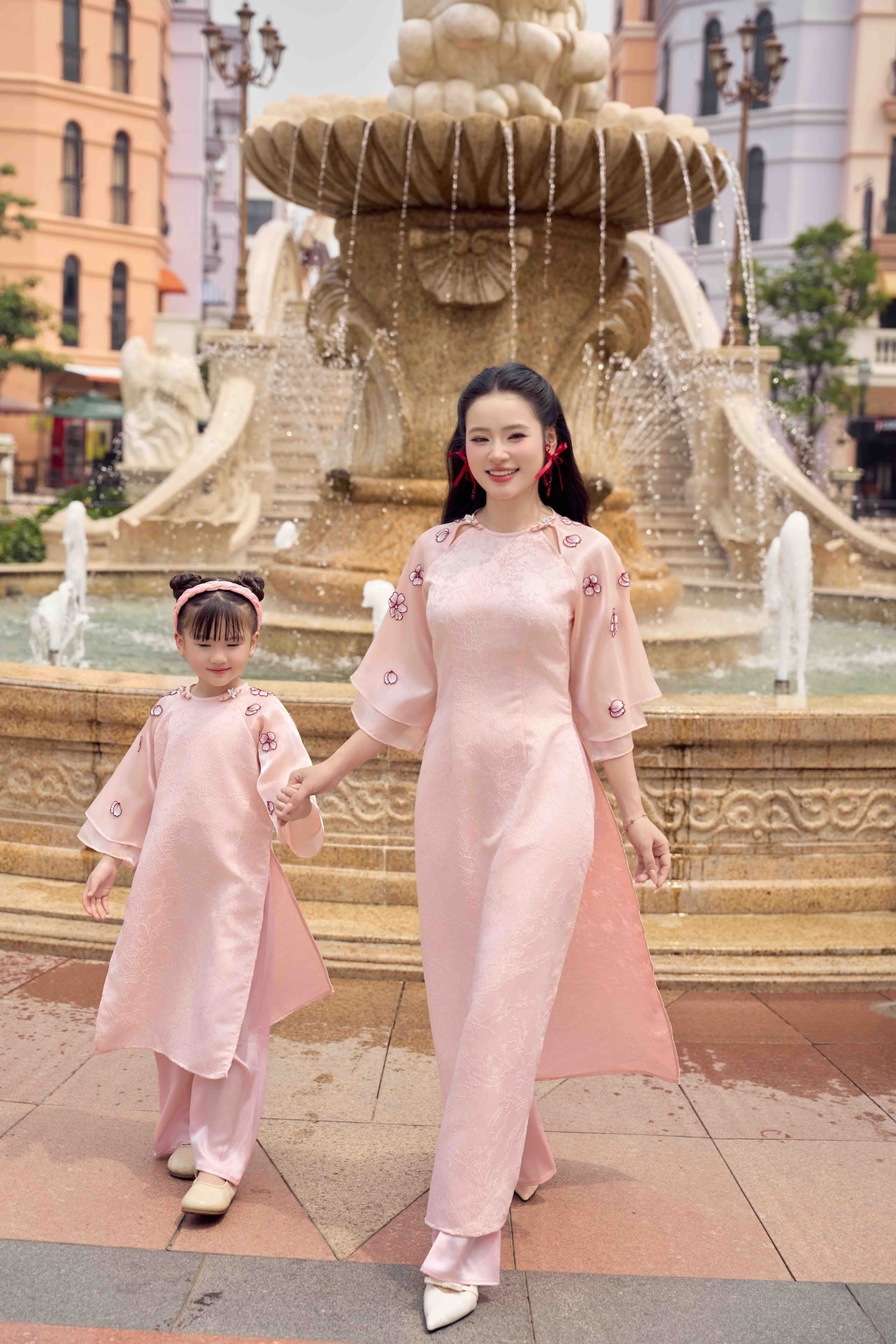 Áo Dài Gia Đình An Khang - M01