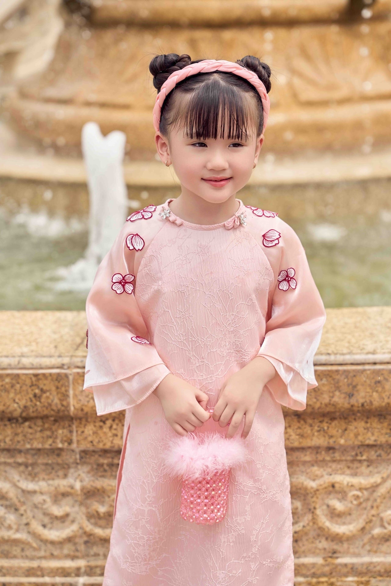 Áo Dài Gia Đình An Khang - M01