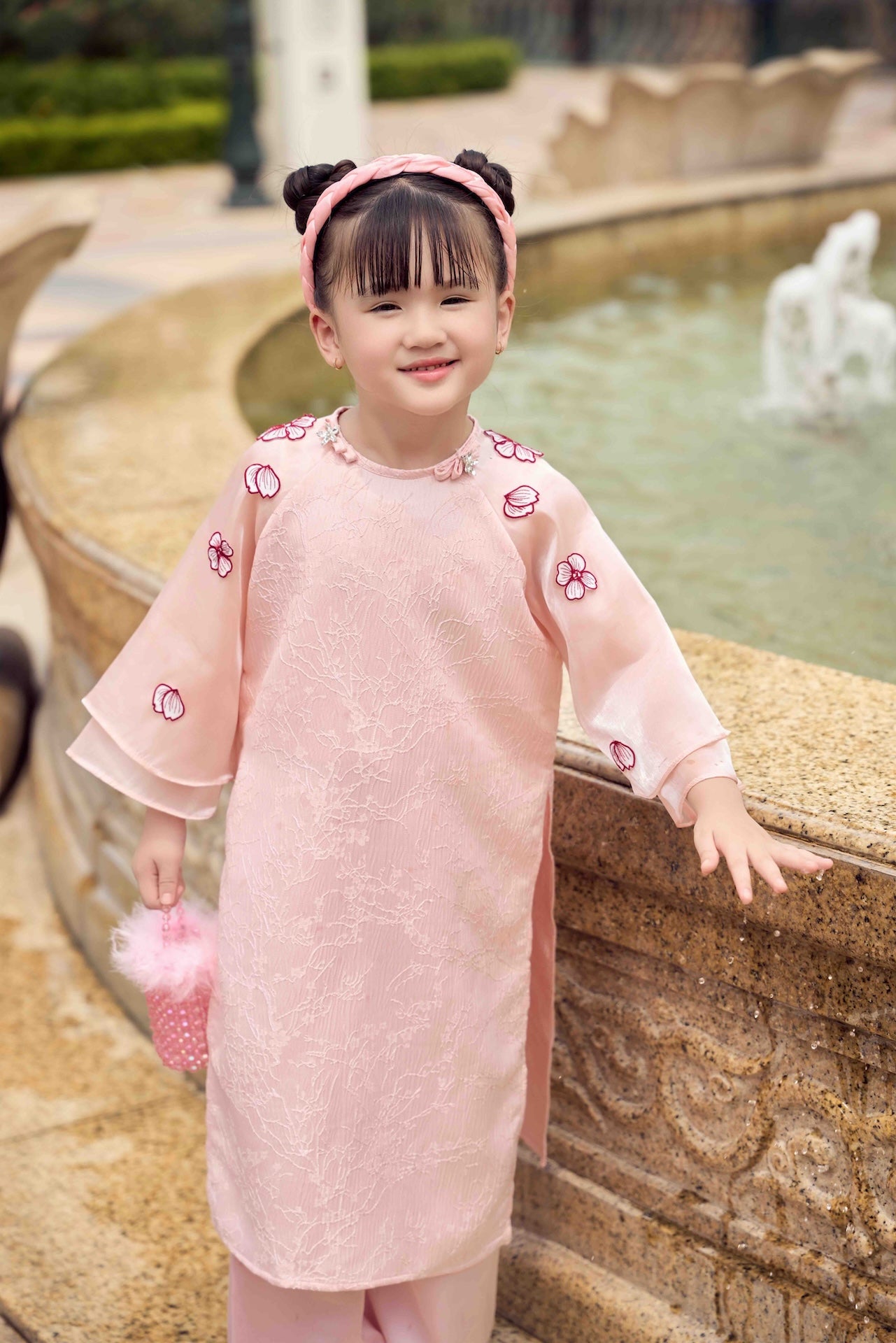 Áo Dài Gia Đình An Khang - M01