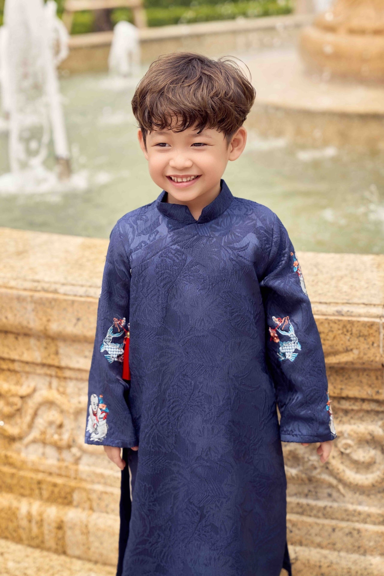 Áo Dài Gia Đình An Khang - M01