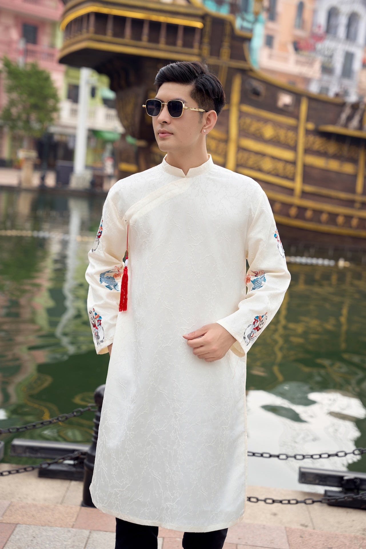 Áo Dài Gia Đình An Khang - M03