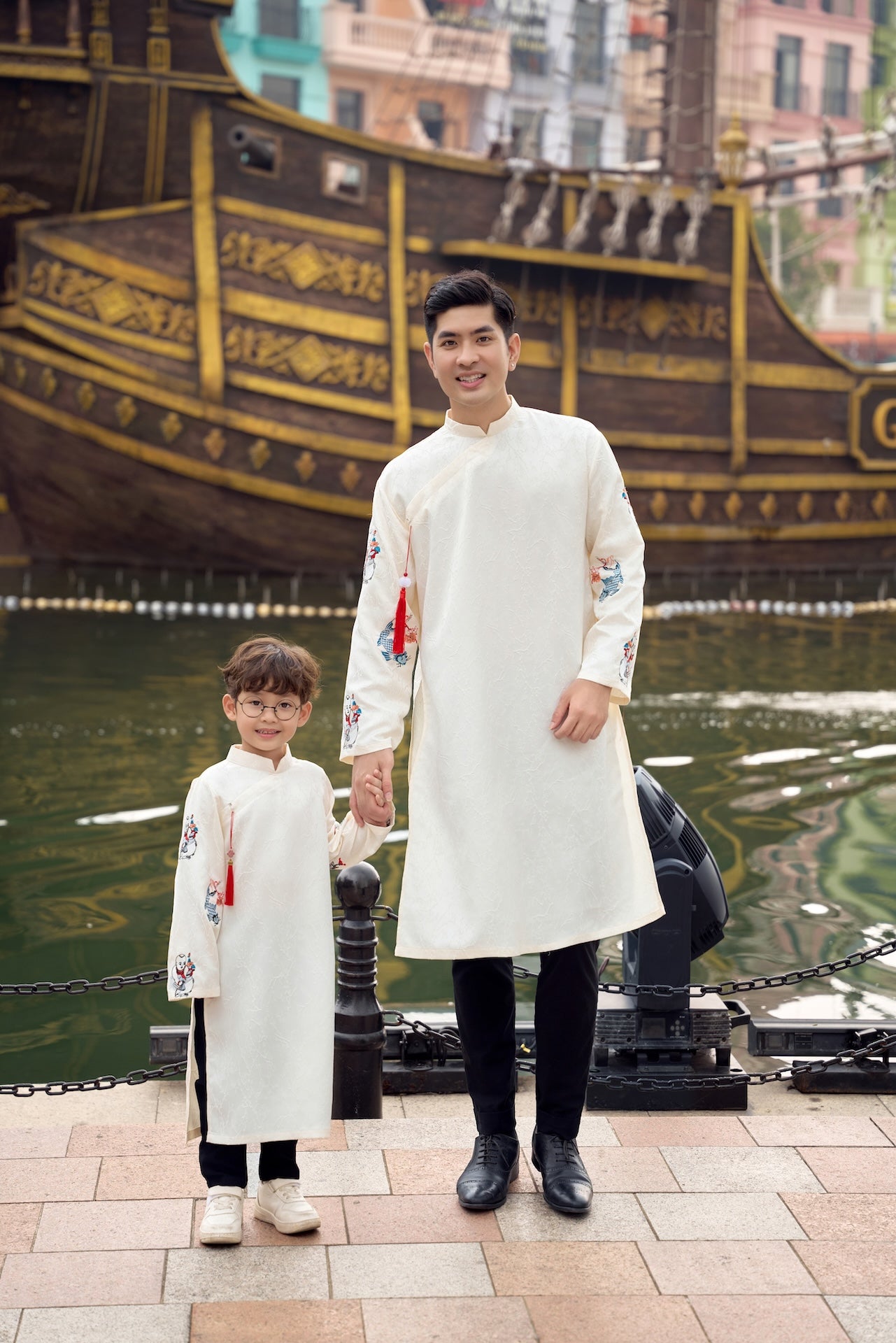 Áo Dài Gia Đình An Khang - M03