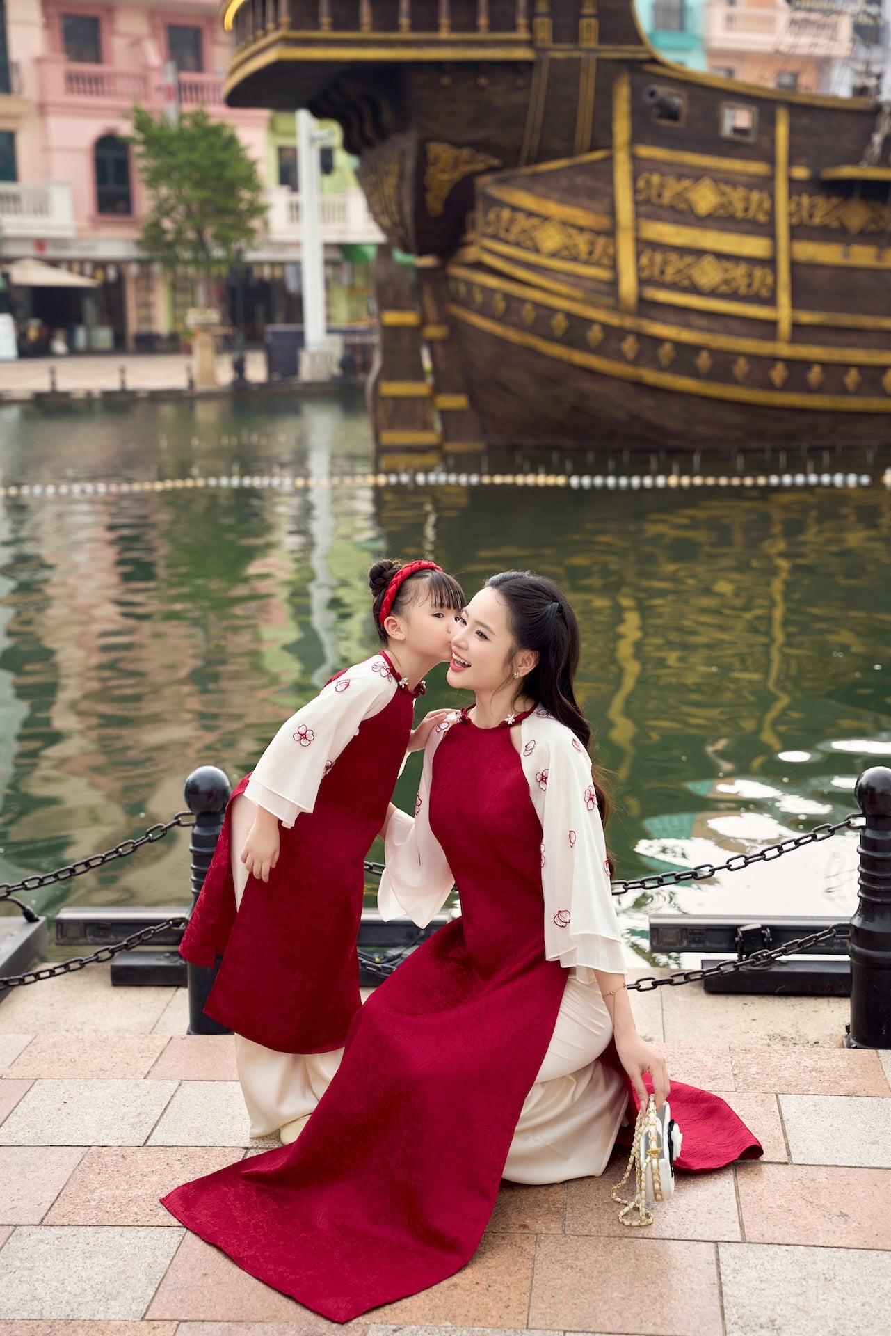 Áo Dài Gia Đình An Khang - M03