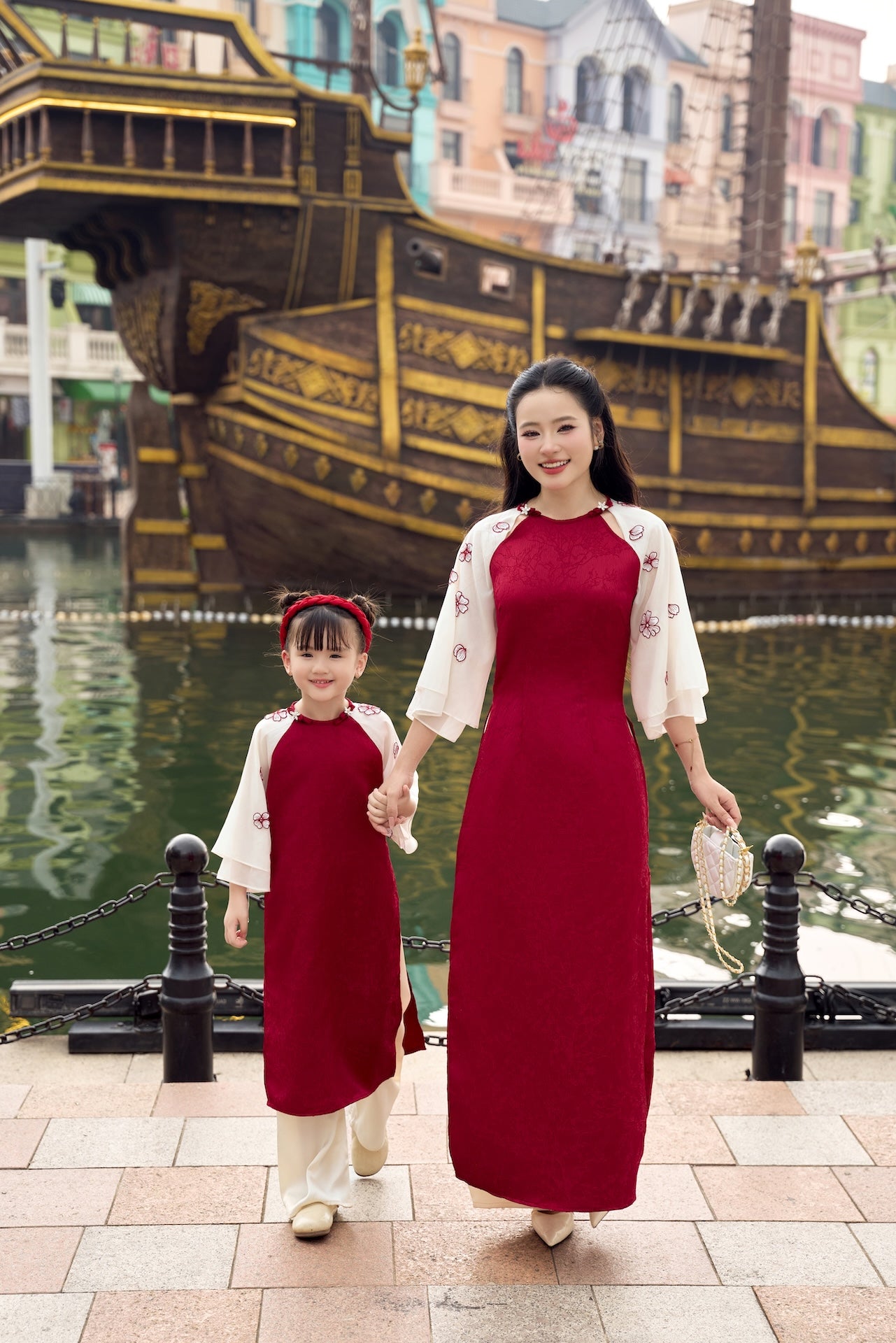 Áo Dài Gia Đình An Khang - M03