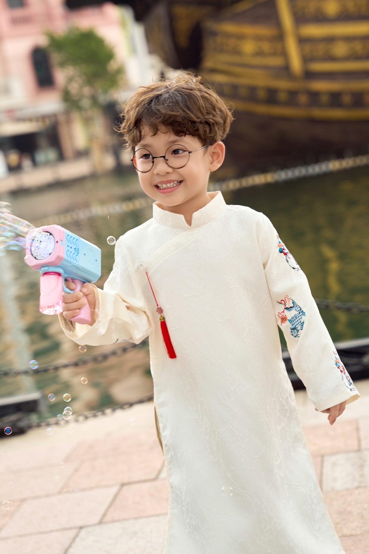 Áo Dài Gia Đình An Khang - M03