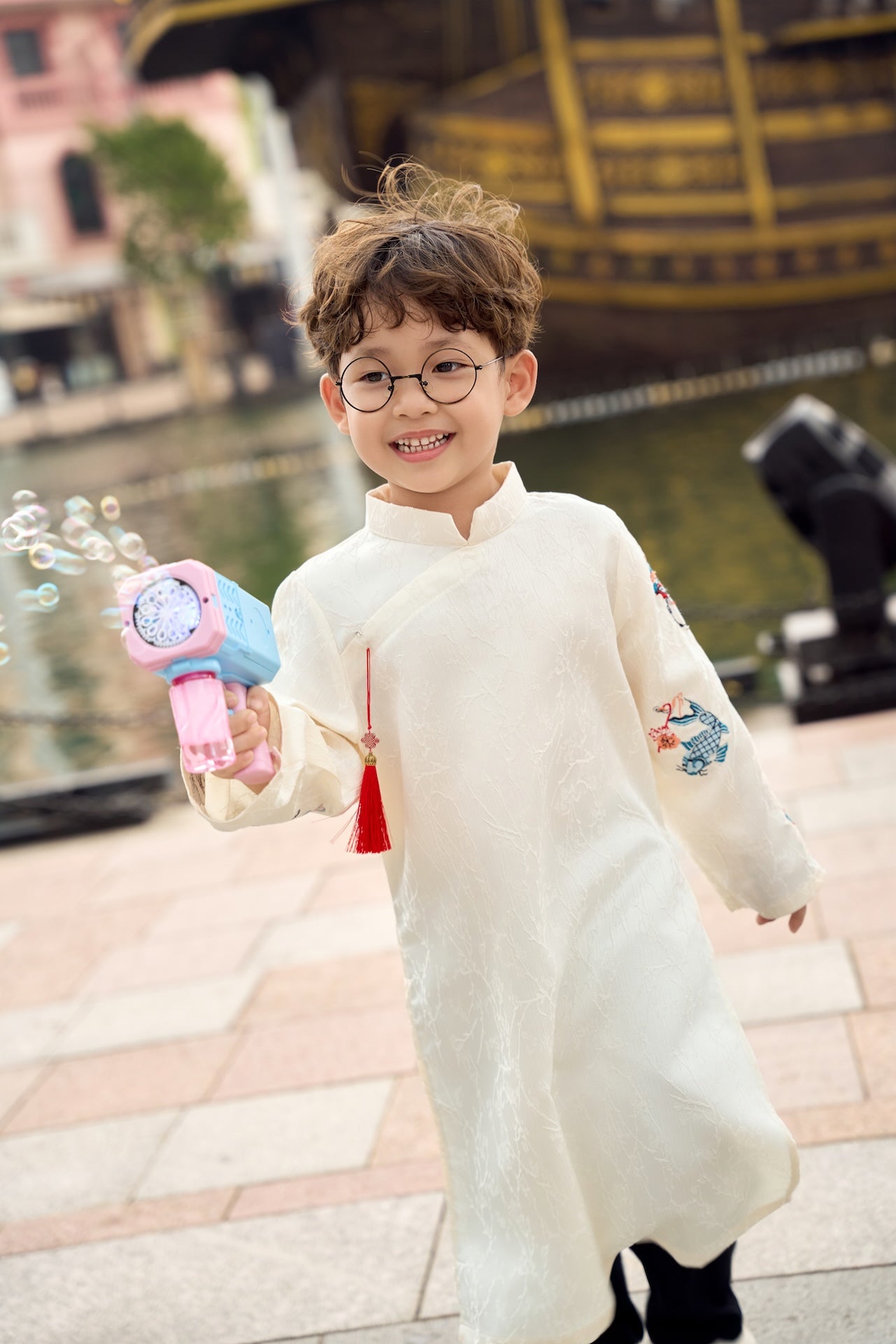 Áo Dài Gia Đình An Khang - M03